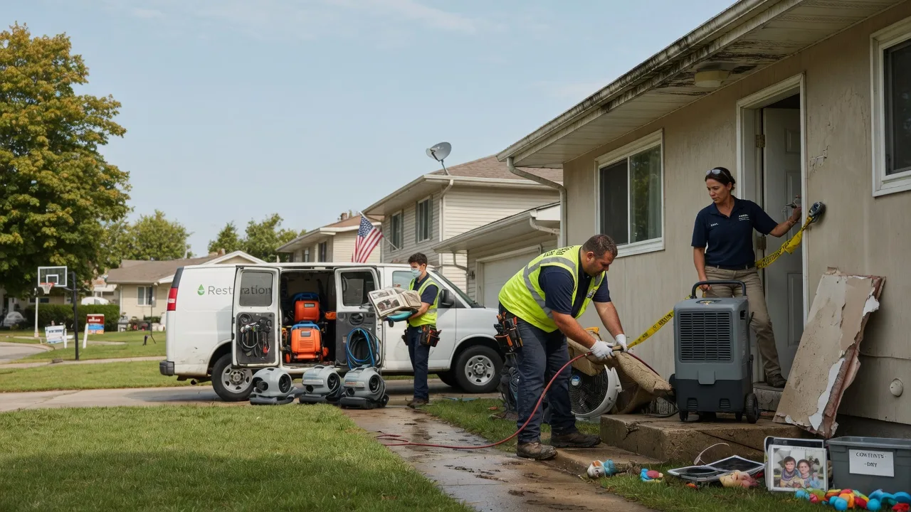 Water Damage Restoration in Ludell, KS near me
